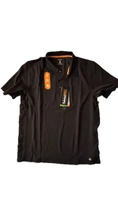 Timberland Pro Jet schwarz Polo/Golf/Arbeitsshirt feuchtigkeitsableitend Large neu mit Etikett - Bild 1 von 20