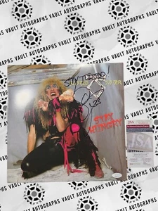 Stay Hungry de Twisted Sister (Record, 2015) Firmado por Dee Snider JSA Certificado de Autenticidad Nuevo - Imagen 1 de 4