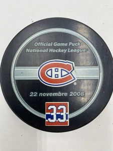 Patrick Roy Retirement Puck - Picture 1 of 1
