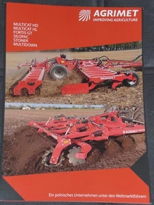 AGRIMET Grubber, Scheibeneggen, Tiefenlockerer Prospekt ( 24410 ) - Bild 1 von 1