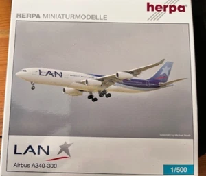 Herpa 1:400 LAN - Airbus A340-300 CC-CQC MIB - Picture 1 of 6