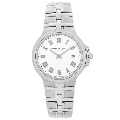 Raymond Weil Parsifal Steel White Roman Dial Quartz Ladies Watch 5180-ST-00300 - Image 1 of 4