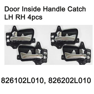 New Door Inside Handle Catch LH RH 4pcs Oem For Hyundai i30 i30 CW 08-11 - Picture 1 of 4