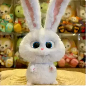 The Secret Life of Pets Character Snowball Peripheral Doll Plush Toy Cute Rabbit - Picture 1 of 1