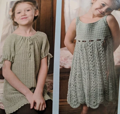 Interweave Crochet magazine Summer 2011: Irish crochet tunic girls dress jewelry - Image 1 of 4