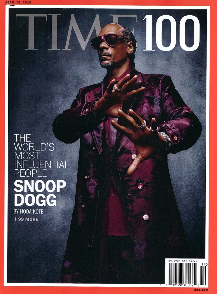 TIME 100 MAGAZINE - APRIL 28, 2025 - SNOOP DOGG (COVER) - BRAND NEW - Image 1 of 1