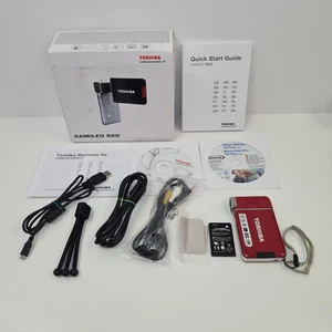Toshiba Camileo S20 HD 1080p Camcorder Originalverpackt mit Anleitungen und Zubehör - Bild 1 von 24