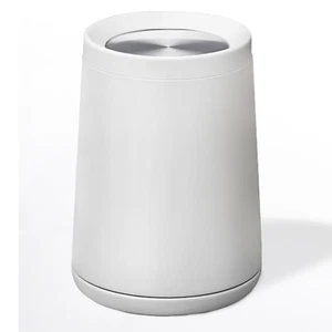 10 L/2.6Gallen,Swing Lid Trash Can,Metal Garbage Can with Flipping Lid,For Bathr - Picture 1 of 7