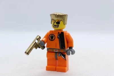 Gold Tooth Gun Hair 8967 8630 Agents LEGO® Minifigure Mini Figure - Image 1 of 2