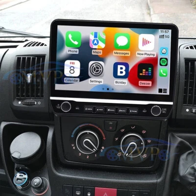 4+64G Autoradio Carplay GPS Navi WIFI Radio Android 14 Für 2006-2023 Fiat Ducato - Bild 1 von 4