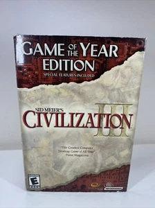 Civilization III 3 Game of the year Edition PC Game New Open Box - Picture 1 of 8