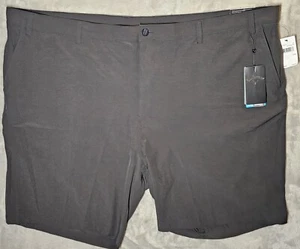 Pantaloncini da golf Callaway OPTI-DRI taglia 54B neri heather chino nuovi con etichette tasche a taglio - Foto 1 di 14