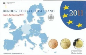 FRD (FR.Germany) 2011 A Polierte Plate Official Kursmünzensatz 2011 Euro-reissue - Picture 1 of 1