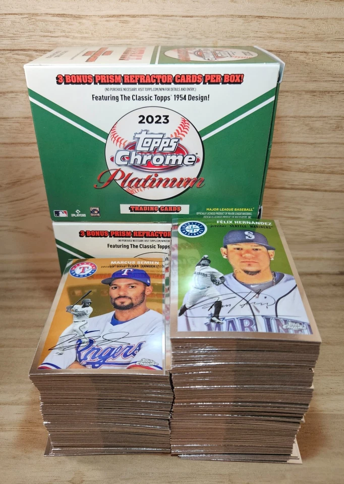 2023 Topps Chrome Platinum Anniversary Base Cards #251-500 - You Pick! - Image 1 of 1