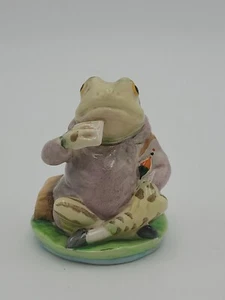 Vintage 1950 Beatrix Potter "Jeremy Fisher" Porzellan Frosch Kröte Beswick England - Bild 1 von 9