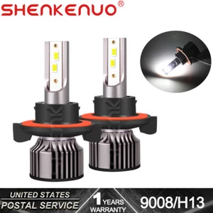 For HHR 2006-2011 - 2X 6000K White 9008 LED Headlight Kit Hi/Lo Bulbs - Bild 1 von 12