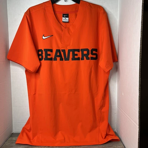 Nike Oregon State Beavers Player Issue Baseball Warm Up Large CQ7276-810 Cover