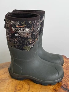 Dryshod Arctic Storm Rubber Boots Kids Size 4 Extreme Cold Conditions Waterproof - Picture 1 of 11
