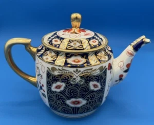 Antique Noritake Imari N732 Teapot (circa 1918?) - Rare - Damaged Spout - Picture 1 of 9