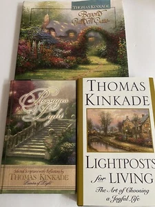 Thomas Kinkade Books Passages of Light Beyond The Garden Lightposts For Living - Bild 1 von 12