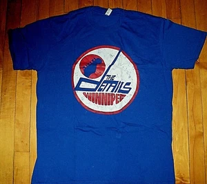 THE DETAILS Concert NEW Winnipeg Jets Retro Distressed Design T Shirt Size XL - Picture 1 of 1