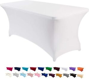 Tablecloths Rectangle Spandex Lycra Table Cloth Wedding Party Table Cover Decor