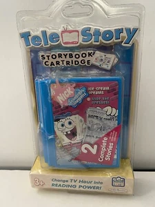 2006 Tele Story SpongeBob SquarePants Story Book Cartridge - New Sealed Package - Picture 1 of 3