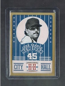 JOHN FRANCO #CH6 METS CITY HALL Gold 2013 panini Hometown Heroes - Bild 1 von 1