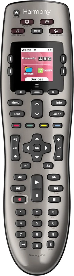 Harmony 650 Infrared All in One Remote Control, Universal Remote , Programmable  - Image 1 of 1