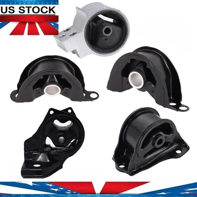 Repuesto de soportes de motor de 5 piezas para Acura Integra 1994-2001 1,8 L L L4 transmisión manual Foto 1 de 4