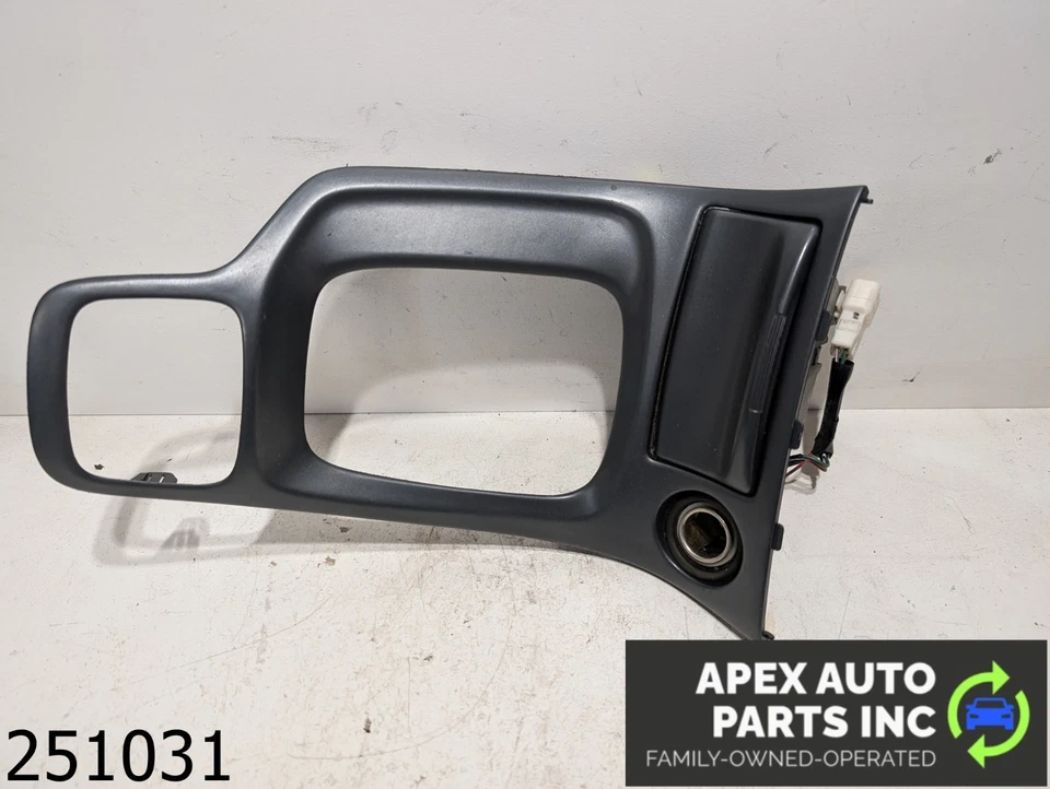 OEM 2003 Toyota Celica GT 1.8L Center Console Shift Shifter Bezel Boot Trim Foto 1 de 4