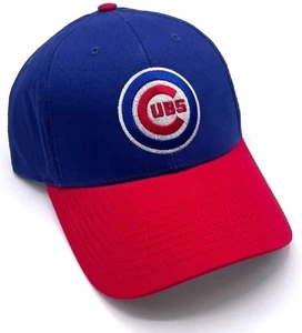 CHICAGO CUBS TWO TONE HAT MVP AUTHENTIC MLB BASEBALL TEAM ADJUSTABLE NEW CAP - Picture 1 of 3