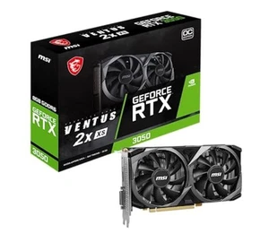 MSI Gaming GeForce RTX 3050 8GB GDRR6 128-Bit HDMI/DP PCIe 4 Torx Twin F - Picture 1 of 1