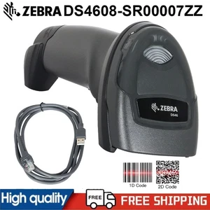Zebra DS46 Barcode Scanner Handlesegerät Imager USB DS4608-SR00007ZZAP - Bild 1 von 8