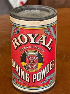 Vintage Royal Backpulver 6 Unzen PAPIERETIKETT 1963 - Bild 1 von 5