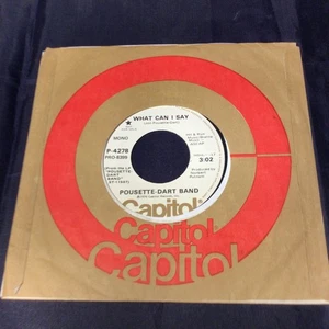 45 RPM "WHAT CAN I SAY" POUSETTE-DART BAND - 1976 - MONO/STEREO - PROMO - Imagen 1 de 4