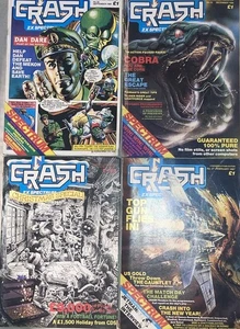 Crash Magazine 32 35 36 Christmas Special 37 Bundle Job lot - ZX Spectrum  86/87 - Picture 1 of 4