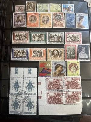 Vatican 47 Used Stamps Collection - Image 1 of 2