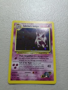 Sabrina's Gengar 014/132 Gym Heroes Holo - Picture 1 of 10