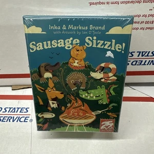 Sausage Sizzle, Press Your Luck Dice Rolling Game Featuring Australian Animal... - Imagen 1 de 2