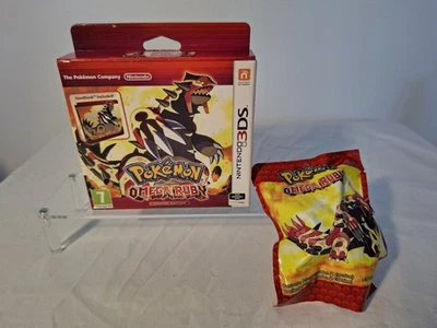 Pokemon Omega Ruby, Steelbook, Sealed, Nintendo 3DS,  Limited Edition, & figure - Image 1 of 4