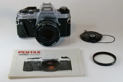 Pentax Super Program camera + 50mm f/1.7 SMC A lens - EXCELLENT - FILM TESTED - Image 1 of 4