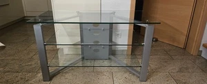  Glasregal für fernseher oder Stereoanlage ,Spielkonsole - Bild 1 von 5