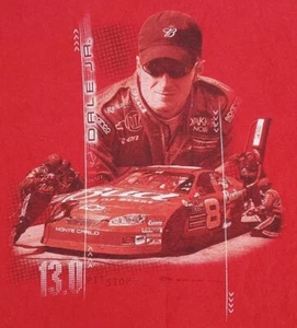 VINTAGE Chase Authentics Dale Earnhardt Jr Shirt Mens 2XL #8 Bud Y2K Adult A28 - Picture 1 of 7