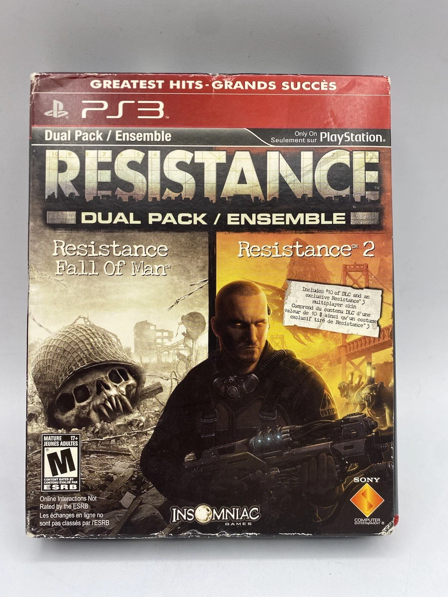 Resistance Dual Pack (Sony PlayStation 3, 2011) for sale online | eBay