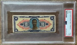 1955 Didi Brazil Soccer Banknote Currency PSA 1 Azes Das Multidões Dumelhor Ltda - Bild 1 von 4
