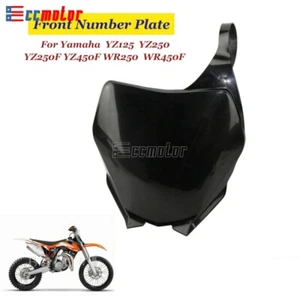 Placa de número delantera para moto de cross para Yamaha YZ450F WR250F WR450F YZ250 YZ250F YZ125 - Imagen 1 de 5