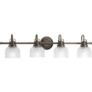 Archie Collection 35-1/2 in 4-Light Venetian Bronze Coastal Vanity Light - Picture 1 of 10