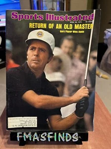 M1 1974 Gary Player Masters golf deportes ilustrados - Imagen 1 de 1
