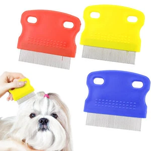 2 PCS Hair Lice Comb Brushes Nit Free Terminator Fine Egg Dust Removal - Picture 1 of 10